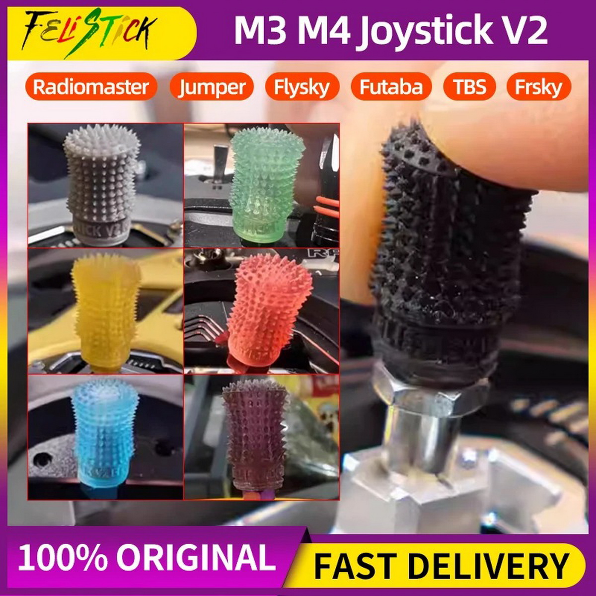 2PCS FeliStick M3 M4 V2 FPV Re - Frsky Tandem X20S Transmitter 评论和价格
