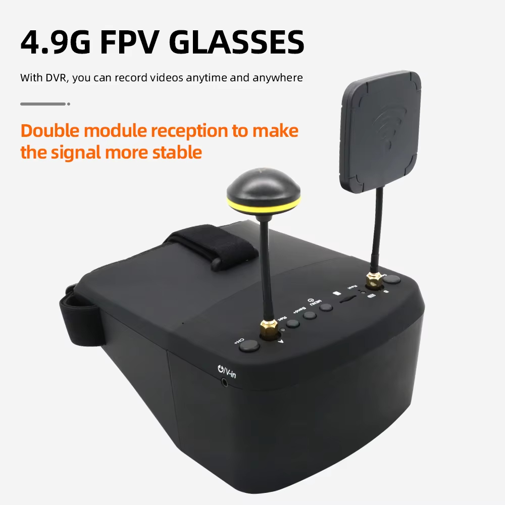 LS800D 5 Inch 800*480 FPV Vide - Skyzone Cobra X V2 Fpv Goggles 评论和价格